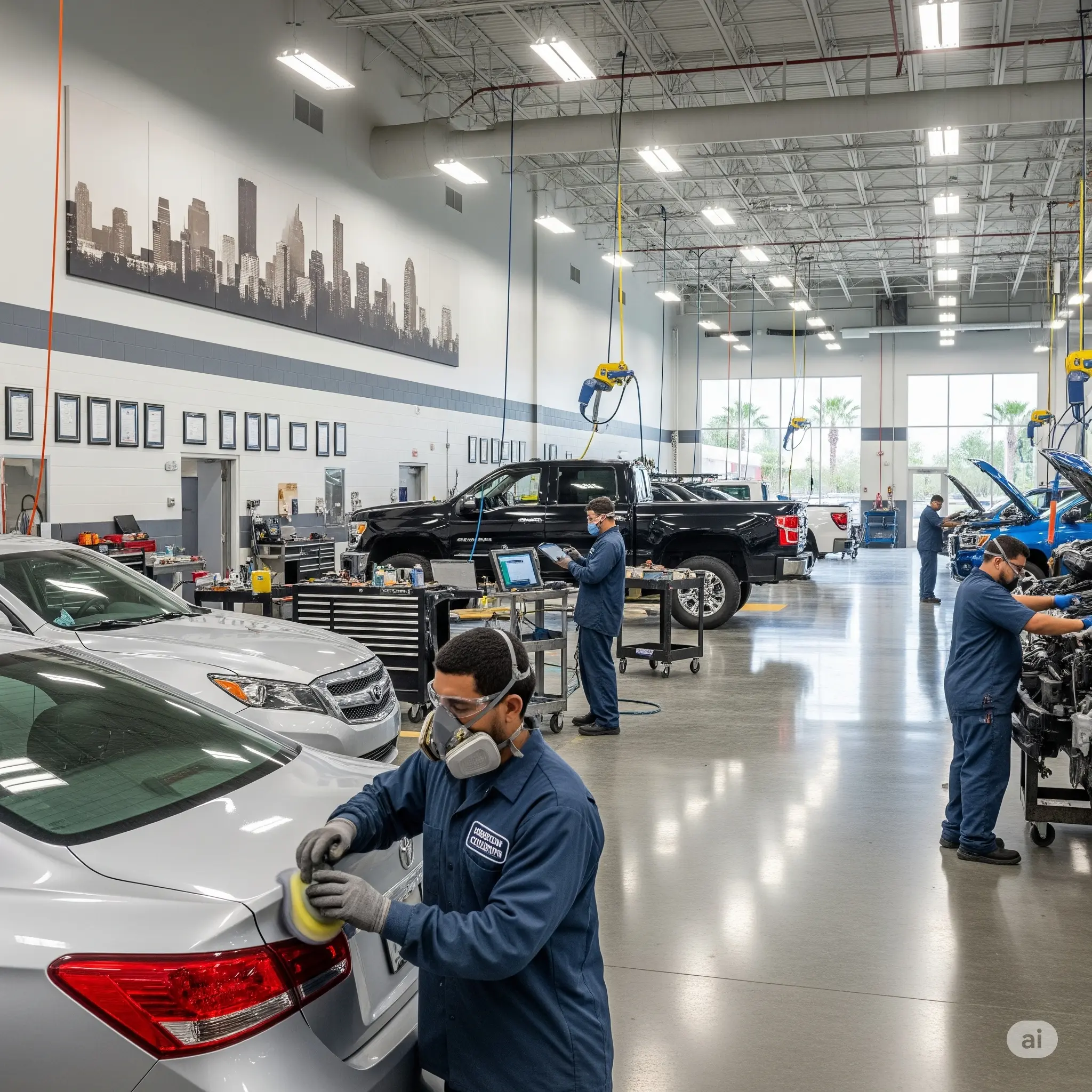 best collision center houston