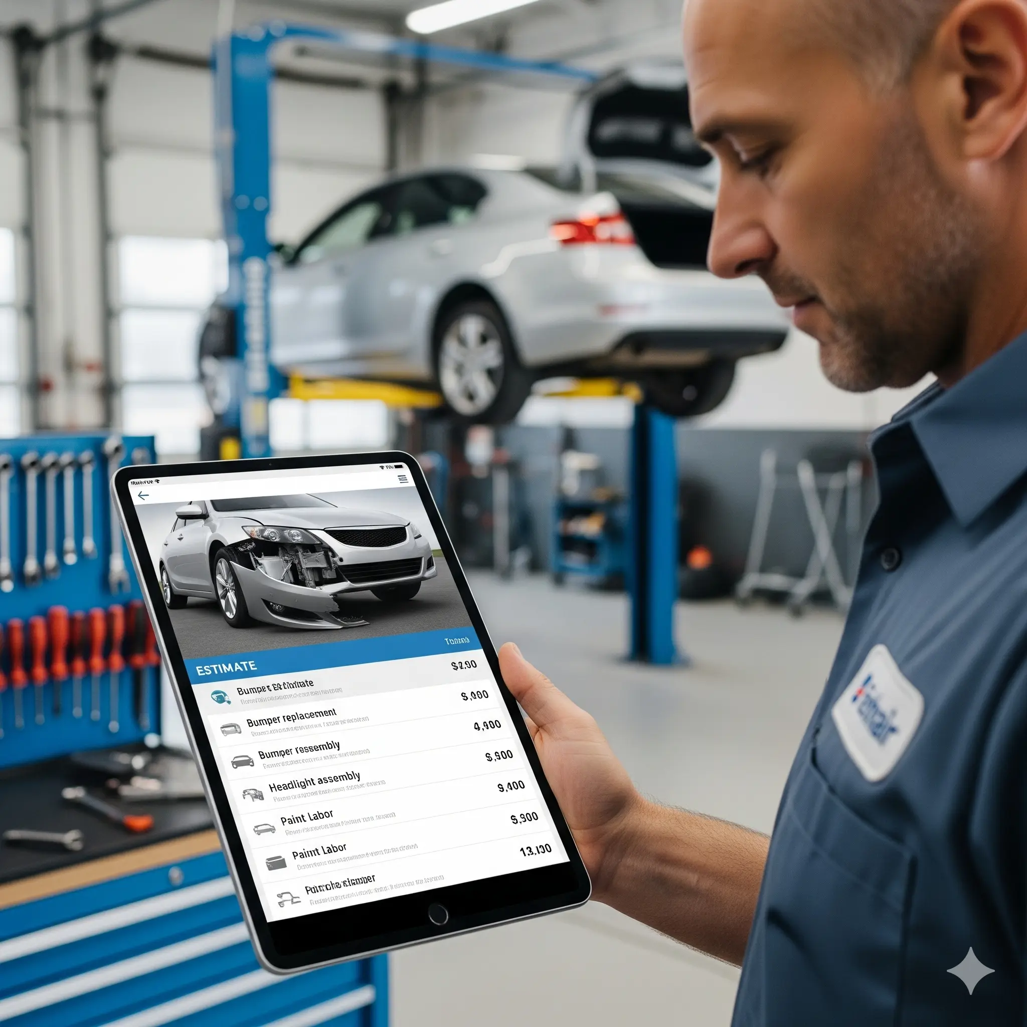auto body repair estimate calculator