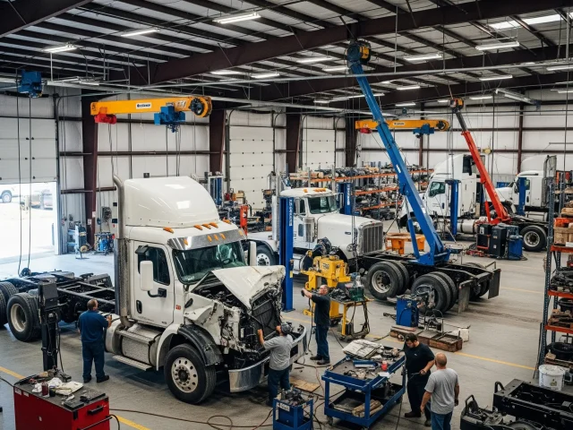 How to Get Reliable Semi Truck Collision Repair Near Me