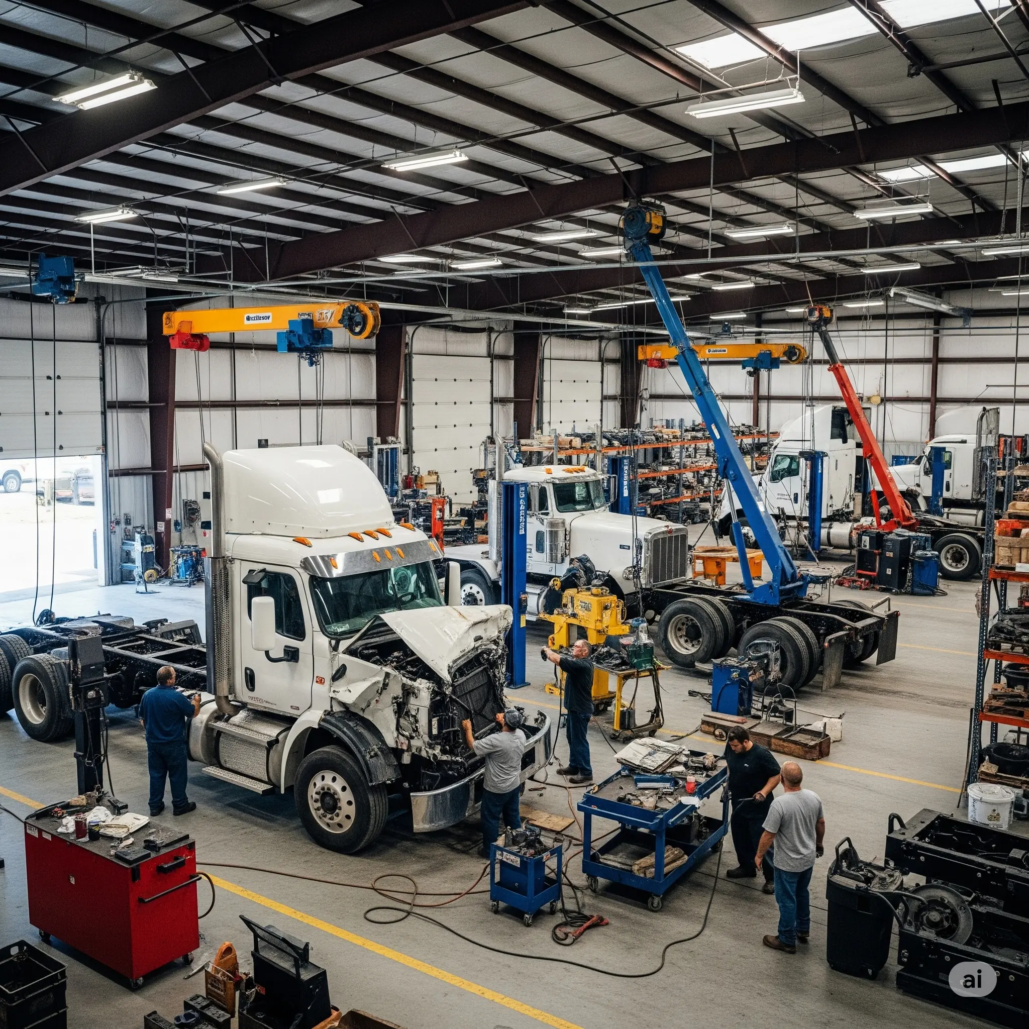 You are currently viewing How to Get Reliable Semi Truck Collision Repair Near Me